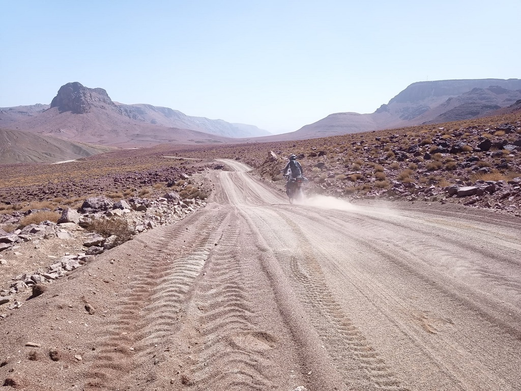 Voyage moto au Maroc - Les aventures de Michel, Ixtem Moto